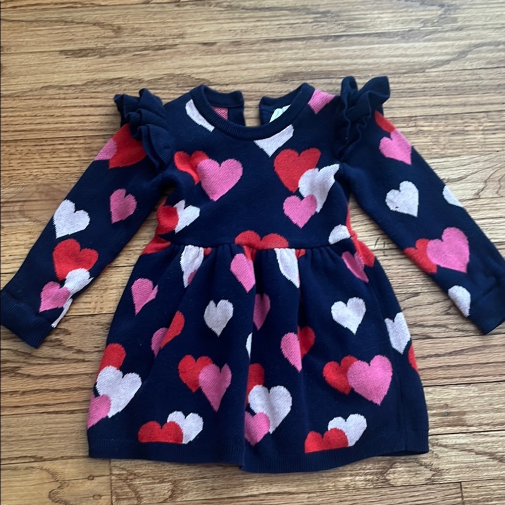 Janie and Jack Blue and Pink Casual Dress